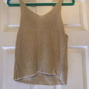 Moon & Madison crochet tank top